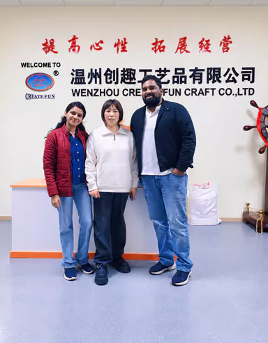Người mua đã kiểm tra địa điểm nhà máy của Wenzhou Create Fun Craft Co., Ltd.