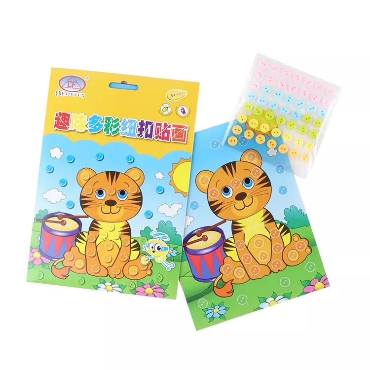 Đồ chơi nghệ thuật nút DIY