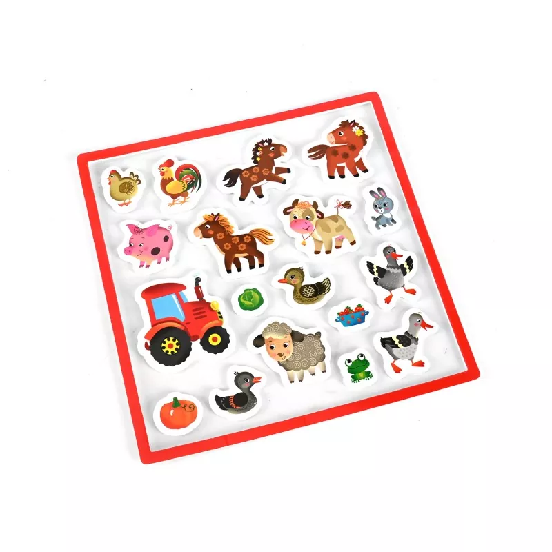 Magnetic Sticker Puzzle